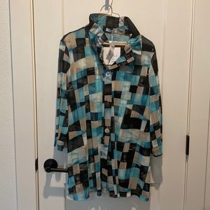 Terra Mesh‎ Block Shirt Set